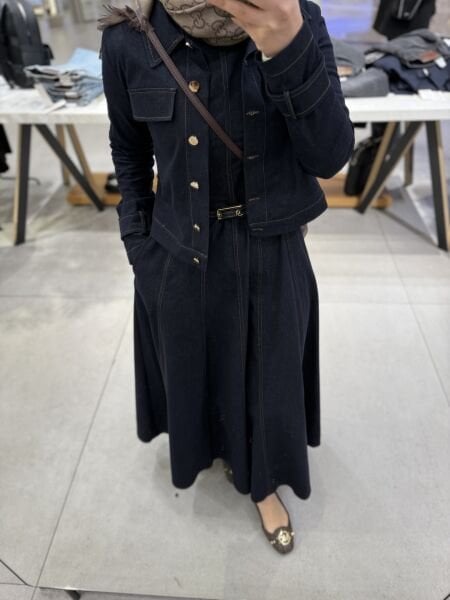 Kot Gömlekli Elbise